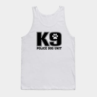 K9 Police Dog Unit Tank Top